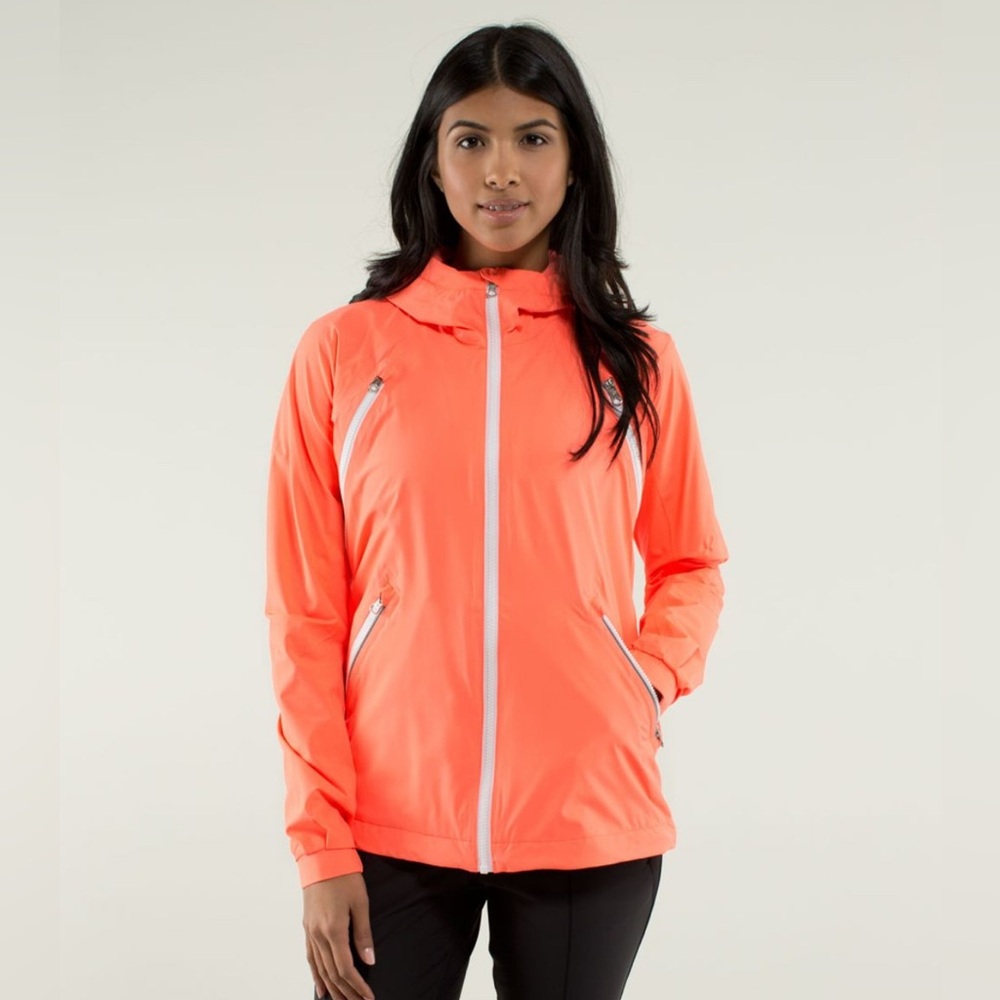 lululemon athletica Neon Orange Jacket